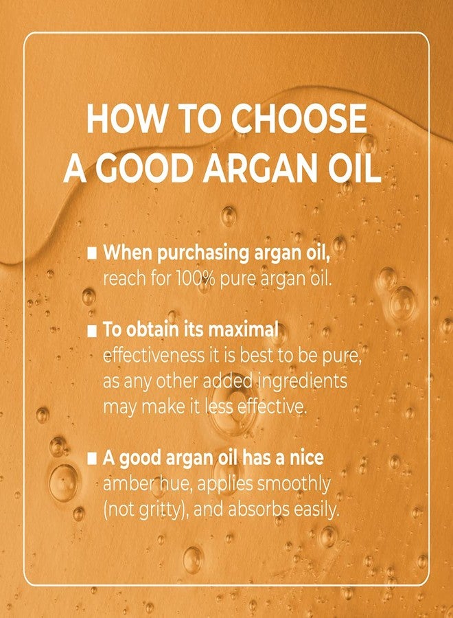 SKIN DEVA 100% Pure Argan Oil for Women and Men Made in USA 30 ml Hydrates The Skin and Boosts Elasticity of a Dry Skin Argan Oil For Hair, Scalp or Nails Skin Gives them a Supple Touch - Image 4